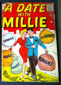 A Date With Millie # 1 (October 1959 Atlas) Dan Decarlo Art, Stan Lee! - Bild 1 von 4