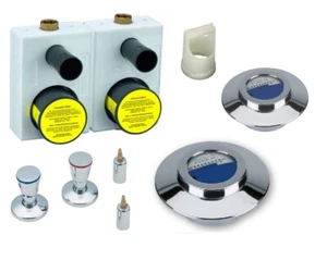 2025 Montageblock UP SET Wasser-Zähler WG-TEC 3000 DOUBLE Typ WGU - Bild 1 von 8