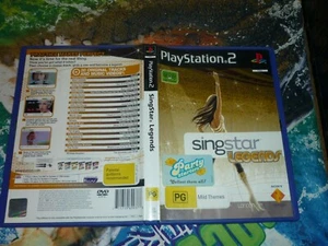 SINGSTAR - LEGENDS (PS2 GAME, PG) (155873 K) - Picture 1 of 2