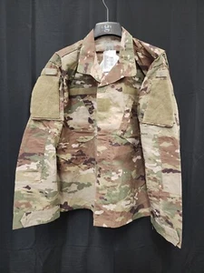 Coat Army Combat Uniform Unisex Flame Resistant Multicam Small Regular - Picture 1 of 5