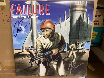 New Signed Failure LP FANTASTIC PLANET Vinyl 2 180g Space Rock Puscifer APC Tool - Image 1 of 4
