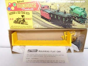 Roundhouse Ho 60' Bulkhead Flat Car kit, Oregon Pacific & Eastern 16009 - Picture 1 of 2