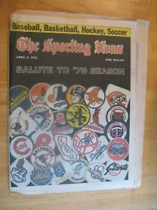 Salute to '78 (Baseball) Season--1978 Sporting News Magazine - Picture 1 of 1