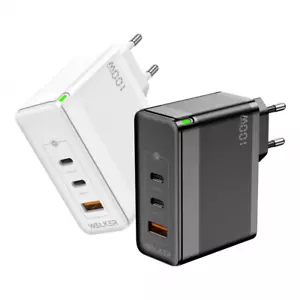 Ladegerät 100W USB Typ C Netzteil GaN PD QC 4.0 für Laptop Handy Adapter 3Port - Bild 1 von 3