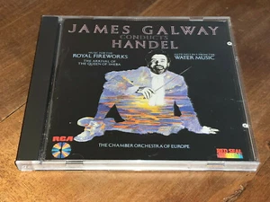 Handel Royal Fireworks Water Music JAMES GALWAY ORIG RCA RED SEAL JAPAN CD MINT - Picture 1 of 3