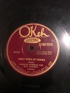 Charles Newman & Bud Newman on OKEH 45200 - Picture 1 of 1