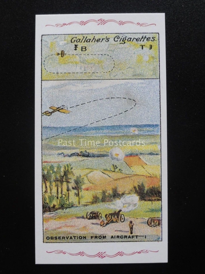 No.35 OBSERVATION FROM AIRCRAFT (1) The Great War Series REPRO of Gallaher 1915 - Image 1 of 1