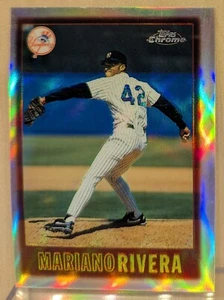 1997 Topps cromo refractor #89 Mariano Rivera Yankees patio raro icónico paralelo - Imagen 1 de 2
