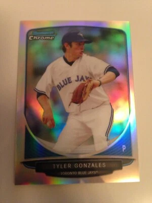 2013 Bowman Chrome Mini Refractor Tyler Gonzalez Blue Jays #232 029/125 Low S&H - Image 1 of 2