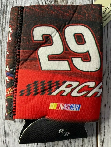 Kevin Harvick #29 Budweiser Can Koozie Coozie Hugger Brand New Ships Free Cover