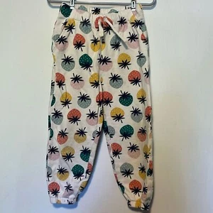 Hanna Andersson Slim Fit Strawberry Print Sweatpants Size 100 / 4 - Picture 1 of 3