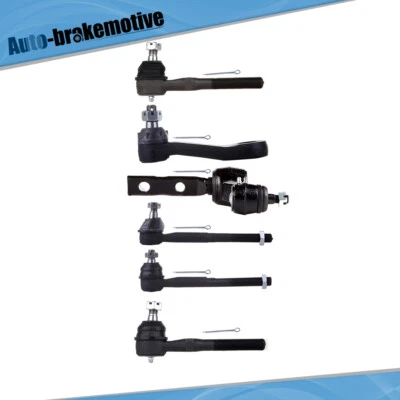 6x Steering Idler Pitman Arm Inner Outer Tie Rod End For 1997 98-2003 Ford F-150 - Image 1 of 4