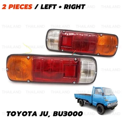 Se adapta a Toyota JU BU3000 Dyna Truck 1968-77 pares de luces traseras luces de iluminación Foto 1 de 4