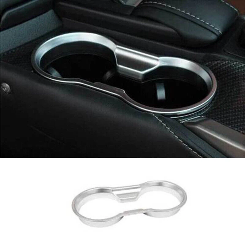 For Lexus NX200t 300h 15-21 Silver Center Console Water Cup Holder frame Trim 1p Foto 1 de 4