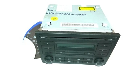 VW Fox 5Z Radio CD Player Original RCD200 Tupi BVX 5Z0035152 mit Code - Bild 1 von 3