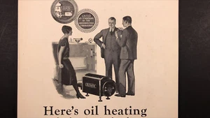 1925 Williams Oil-O-Matic Oil Heating Coupon Offer Print Ad - Picture 1 of 7