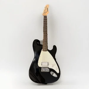 2000’s First Act Strat Style Electric Guitar Black And White - Picture 1 of 8