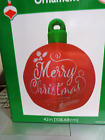 Airblown Inflatablechristmas Ornament 42In New In Box
