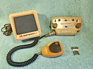 VINTAGE MOTOROLA FUNKSET FÜR ANTIKES POLIZEIAUTO/FEUERWEHRAUTO RESTAURATION ADAM 12 - Bild 1 von 24