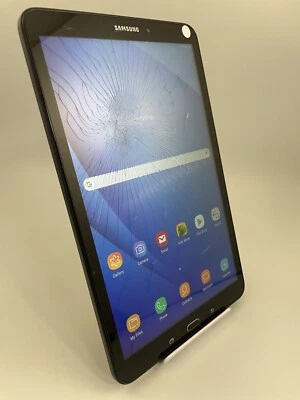 Samsung Galaxy Tab A 2016 SM-T585 Black Unlocked 10.1" Android Tablet Cracked - Image 1 of 4