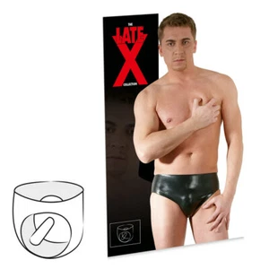 Latex Herren Slip Penisslip M L XL Analdildo Anal Dildo Naturlook "Edamus" - Bild 1 von 7