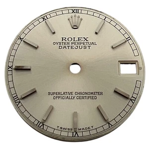 Original Rolex Oyster Perpetual Datejust 31 mm esfera plateada 68240 68274 - Imagen 1 de 4