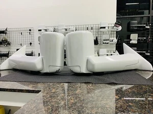 Espejos retrovisores de remolque Dodge Ram 2009-2018 todos blancos - código de color PW7 plegable eléctrico - Imagen 1 de 9