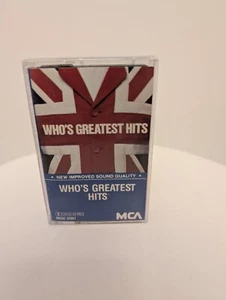 Who's Greatest Hits VTG 1983 MCA Records Cassette Tape - Picture 1 of 6