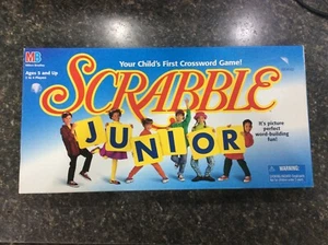 Scrabble Junior By Milton Bradley For Ages 5 and Up Complete Game - Picture 1 of 5