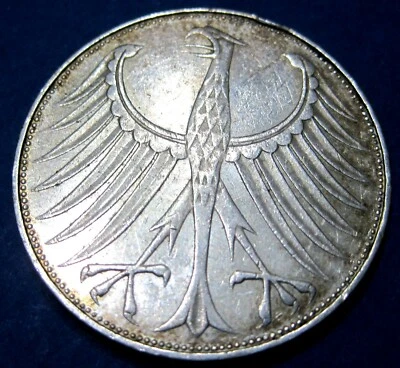  Germany - 5 Mark 1972-G Eagle  Federal Republic of Germany - Image 1 of 2