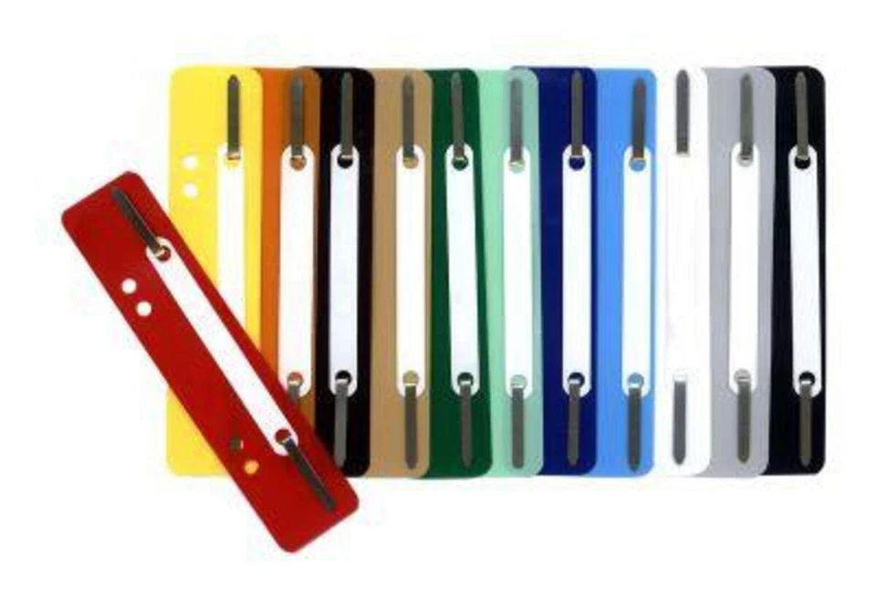 Heftstreifen PP 34x150mm 250ST sortiert Q-Connect 2102502011 (4018924211200)