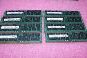LOT KIT 512GB (8x 64gb ) DDR4 2400T 2400Mhz ECC REG RAM Dell R730XD R630 T630 US - Picture 1 of 2