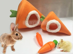 Carrot Hammock Ferret Rabbit Guinea Pig Rat Hamster Squirrel Mice Bed Toy House - Foto 1 di 5
