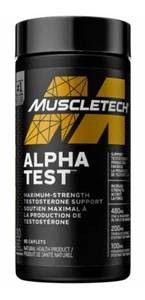  MuscleTech Pro Series Alpha Test 120 Capsules Rapid Testo Booster USA** - Picture 1 of 3
