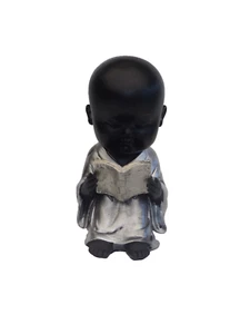 Buddha Mönch Monk Bonze Deko Thai Figur Shaolin Skulptur Statue Zen Feng Shui - Bild 1 von 3