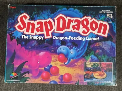 Snap Dragon • Coleco Games 7035 • The Snappy Dragon Feeding Game • Vintage 1987 - Image 1 of 4