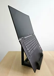 Stand for 15" Laptops for use with USB C Docks (Black) - Picture 1 of 6