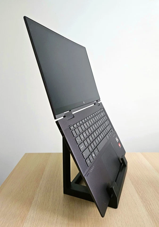 Stand for 15" Laptops for use with USB C Docks (Black) - Image 1 of 4