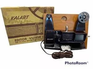 Vintage Collectible Kalart Editor Viewer Eight For All 8MM Movies Color B&W USA - Picture 1 of 11