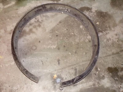 1936 36 1935 35 Cubierta de neumático Ford Anillo Rueda de repuesto envolvente acanalado Cabeza plana Foto 1 de 3