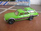 Matchbox Superfast Oldmobile Vista Cruiser in rare solid lime green