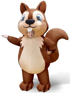 Inflatable Kids Halloween Costume Blow Up Squirrel Costumes for Halloween Fun... - Picture 1 of 6