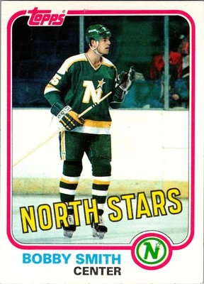 1981-82 Topps Hockey - Bobby Smith #37 - Minnesota North Stars - Image 1 of 2