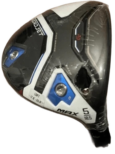 Cobra Aerojet Max 5W 18.5° Head Only Right Handed Black New Shrink - Image 1 of 4