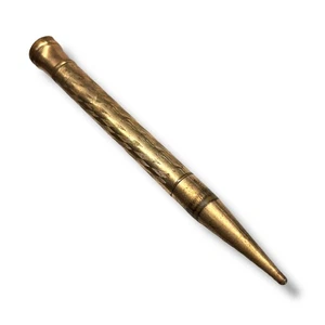 c.1920 Nu-Pointe Gold Filled Mechanical Pencil Early Art Deco Ring Top 3.75" - Picture 1 of 6