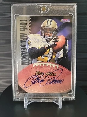 ERIC ALLEN 1997 Score Board Football Pro Line II Memorabilia Autograph HOF 2025! - Image 1 of 2