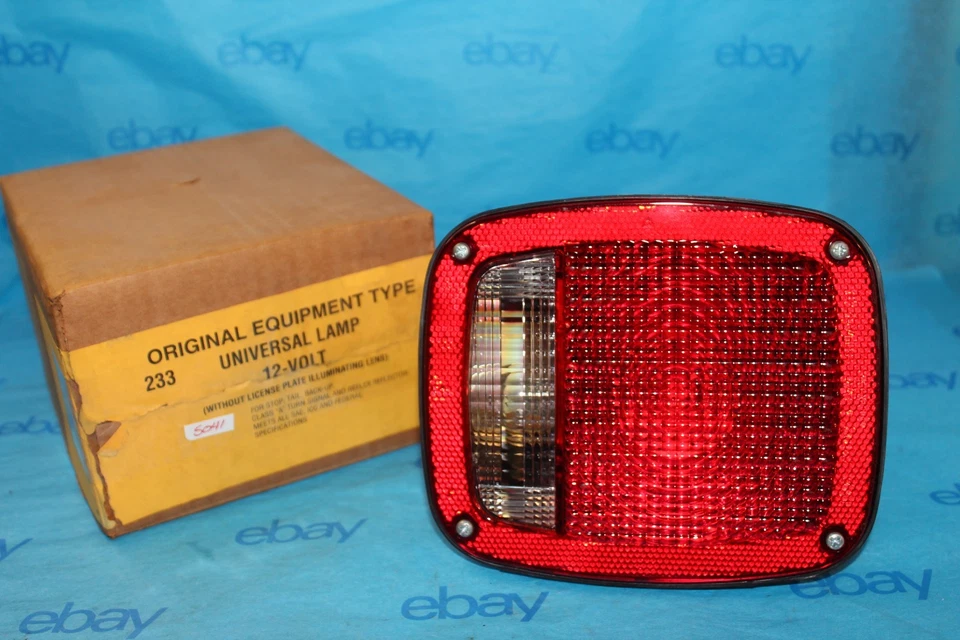 Новый из старых запасов Glo-Brite #233 универсальный стоп-сигнал поворотник задняя лампа - Изображение 1 из 4