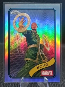 2025 Topps Chrome Marvel Wong #86 Silver Refractor - Picture 1 of 2