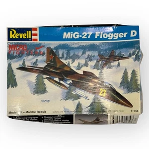 Revell MiG-27 Flogger D Micro Fighters 1:144 Model Kit Factory Sealed Parts - Picture 1 of 6
