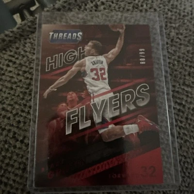2014/15 Panini Threads BLAKE GRIFFIN HIGH FLYERS RED CLIPPERS /99 M8012 - Image 1 of 3